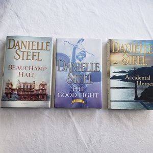 3 Danielle Steel Hardbacks